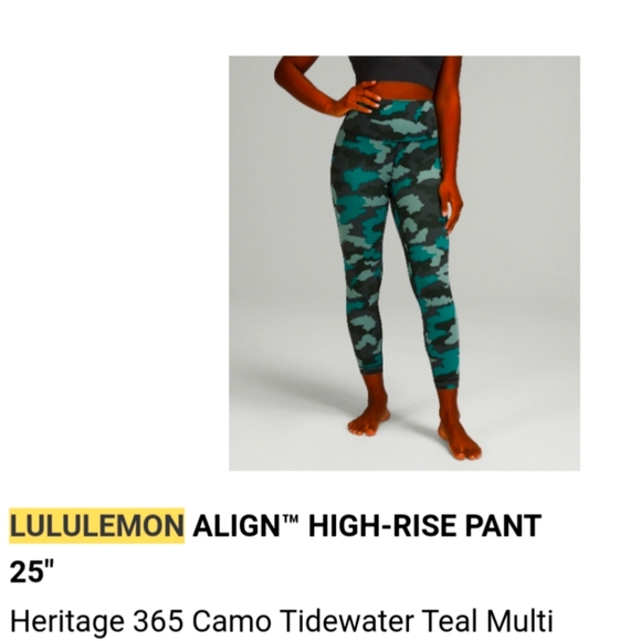 Camo tide water teal multi. Size 4/25'" - Picture 1 of 1